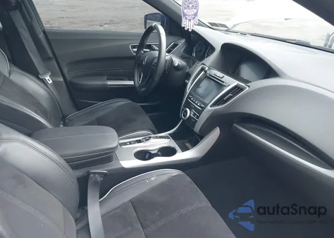 2020 Acura Tlx A-Spec/A-Spec W/Red Leather из США, поврежденный, VIN 19UUB2F65LA005326